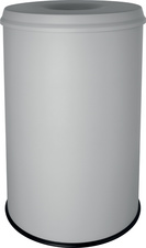 helit Stahl-Papierkorb the guardian, 30 Liter, schwarz