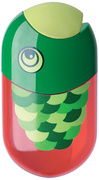 FABER-CASTELL Doppelspitzdose Käfer, rot/schwarz