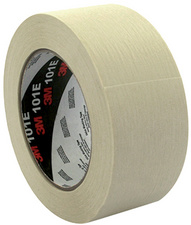 3M Krepp-Klebeband 101E, 30 mm x 50 m, Papier, beige