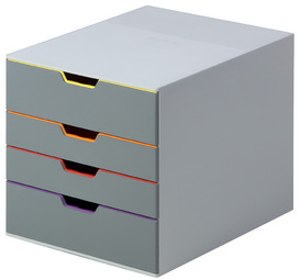 DURABLE Schubladenbox VARICOLOR 4 SAFE, mit 4 Schubladen