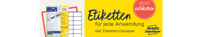 AVERY Zweckform Universal-Etiketten, 210 x 148 mm, weiß