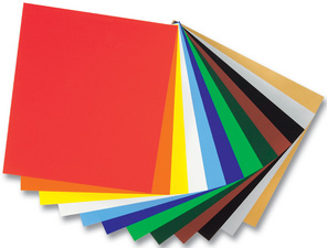 folia Glanzpapier-Bastelheft, 140 x 200 mm, 12 Blatt