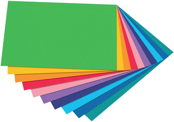 folia Motivkarton Punkte klein, 500 x 700 mm, 300 g/qm