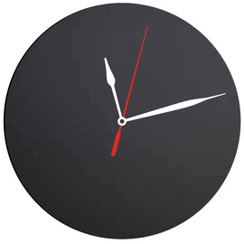 Securit Kreidetafel SILHOUETTE Uhr