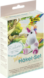 folia Mini-Häkelset Einhorn