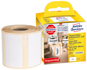 AVERY Zweckform Strapazierfähige Rollenetiketten, 19 x 64 mm