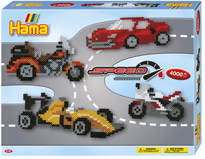 Hama Bügelperlen midi Speed, Geschenkpackung
