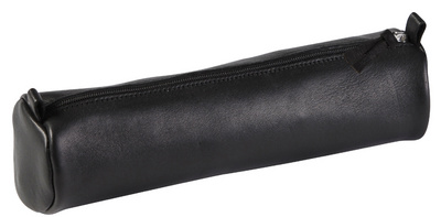 Clairefontaine Schlamper-Rolle klein, Leder, schwarz