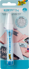 folia Klebestift 2in1, 10 g, Stiftform, 2 - 5 mm