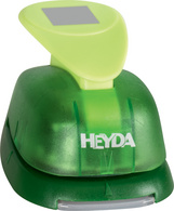 HEYDA Motivstanzer XL Stern, Farbe: grün