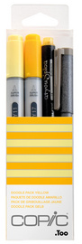 COPIC Marker ciao, 4er Set Doodle Pack Yellow