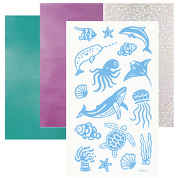 folia Transferfolie-Sticker KIDS, 16 Stück
