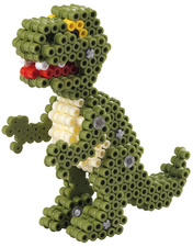 Hama Bügelperlen midi 3D Dinos, Geschenkpackung