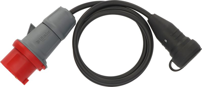 Brennenstuhl 1132960 CEE-Adapterkabel IP44 1,5m schwarz H07RN-F 3G1,5 CEE-Stecker 400V/16A