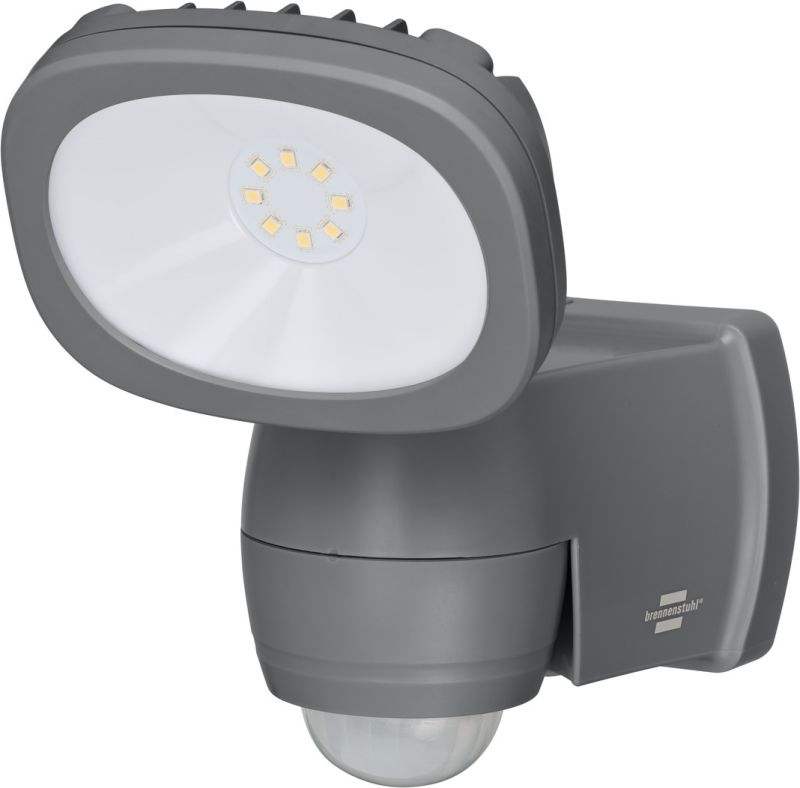 brennenstuhl Batterie LED Strahler LUFOS 400 mit Infrarot-Bewegungsmelder IP44 440lm