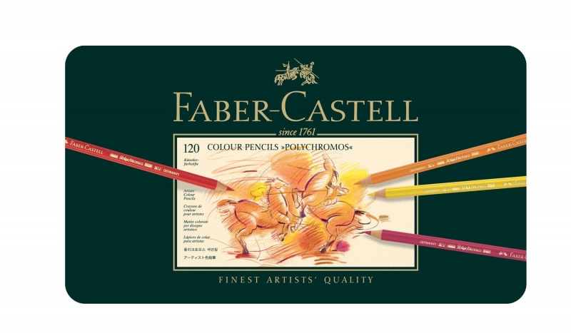FABER-CASTELL Buntstifte POLYCHROMOS, 120er Metalletui