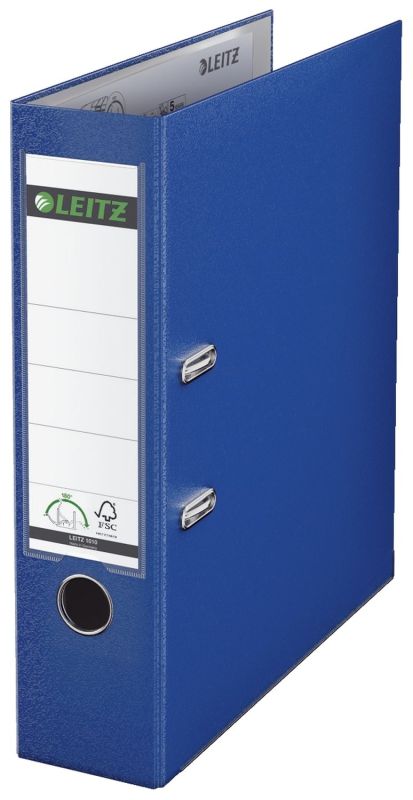 Leitz 1010 Ordner Plastik - A4, 80 mm, nachtblau