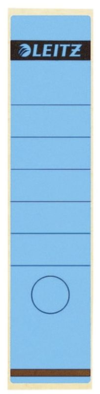 Leitz 1640 Rückenschilder - Papier, lang/breit, 10 Stück, blau