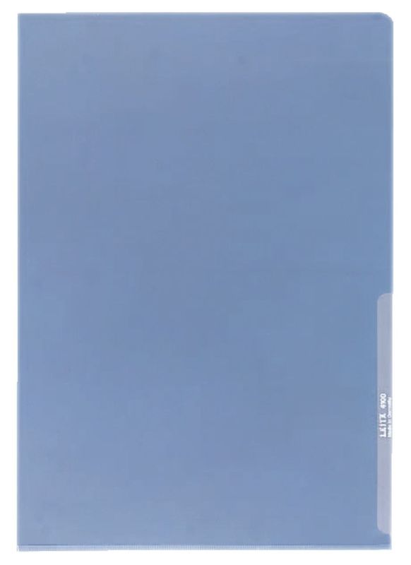 Leitz 4100 Sichthülle Premium, A4, PVC, dokumentenecht, blau 100 Stück