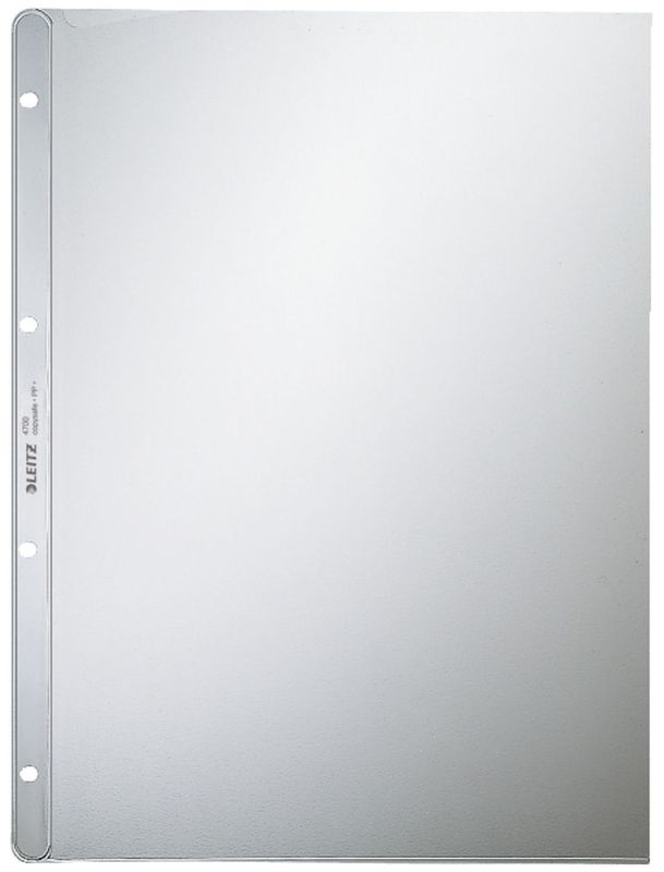 Leitz 4700 Prospekthülle Premium, A4, PP, genarbt, dokumentenecht, farblos