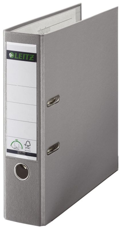 Leitz 1010 Ordner Plastik - A4, 80 mm, grau