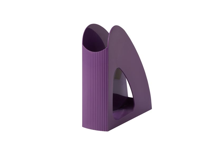 HAN Stehsammler Re-LOOP – 6 STÜCK, say yes to 100% recycled, modernes, junges Design für DIN A4/C4 Unterlagen, lila, 16218-957