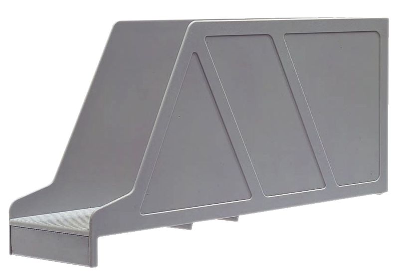 Leitz 2421 Sammler Orgaclass® - Polystyrol, grau