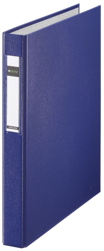 Leitz 4210 Ringbuch Maxi - A4, 25mm, 2 Ringe, PP, blau