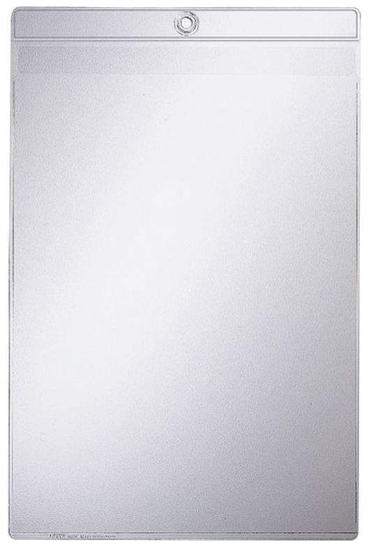 Leitz 4095 Sichttasche, A5, PVC, genarbt, mit Öse, farblos