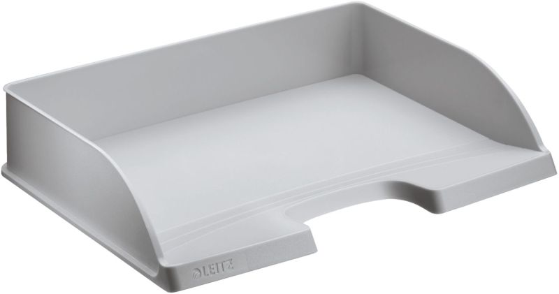 Leitz 5218 Briefkorb Standard Plus, A4 quer, Polystyrol, grau