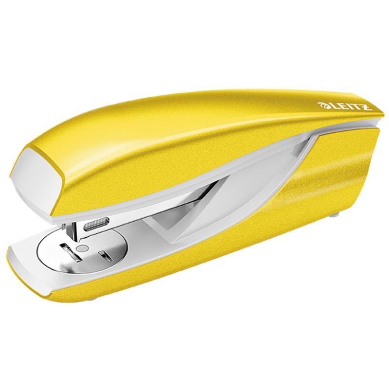 Leitz 5502 Büroheftgerät NeXXt - 30 Blatt, gelb metallic