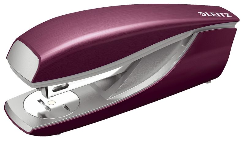 Leitz 5562 Büroheftgerät NeXXt Style - 30 Blatt, granat rot
