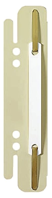 Leitz 6130 Einsteck-Heftstreifen, PVC, sand, 25 Stück