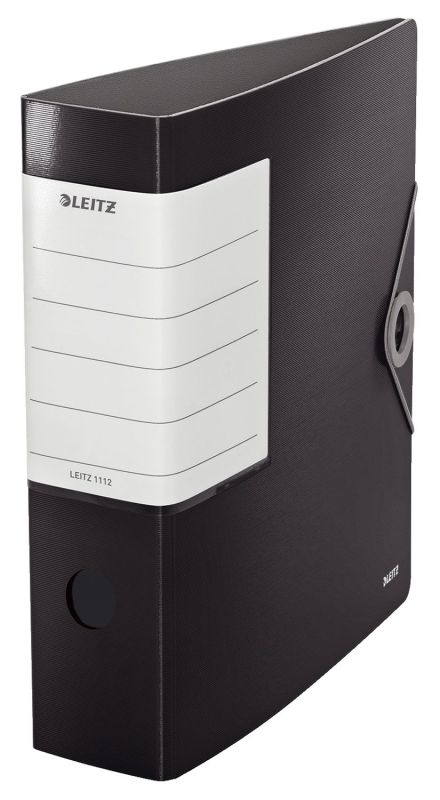 Leitz 1112 Qualitäts-Ordner 180° Solid -  Polyfoam, A4, breit, schwarz