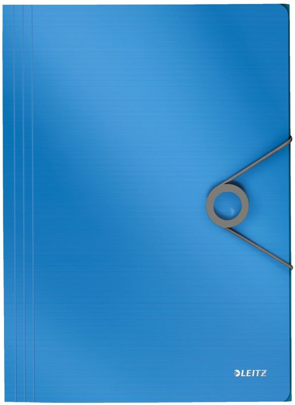 Leitz 4563 Dreiflügelmappe Solid - A4, PP, hellblau