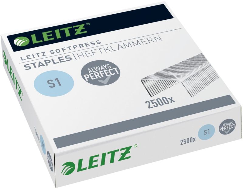 Leitz Heftklammern - Softpress, Stahl,  2500 Stück