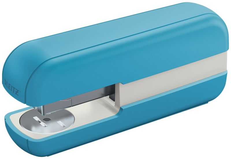 Leitz 5567 Heftgerät Cosy - 30 Blatt, blau matt