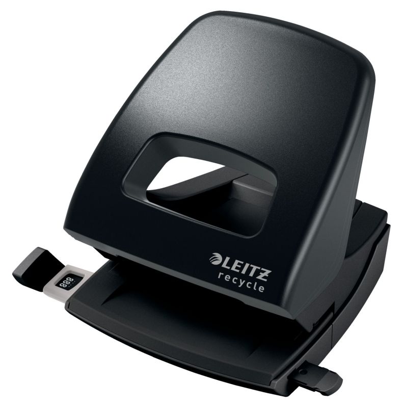 Leitz 5003 Locher NeXXt Recycle - 30 Blatt, schwarz