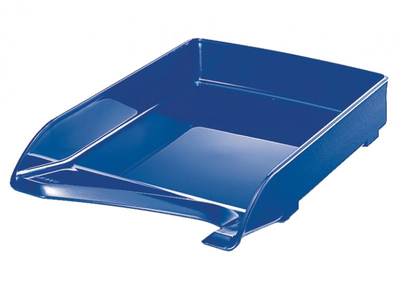LEITZ Briefablage Elegant, DIN A4, Polystyrol, blau