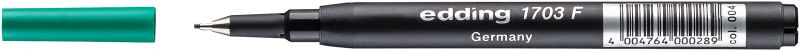 Finelinermine edding 1703 F, Ersatzmine für edding 1700 Modelle,  0,3 mm, grün