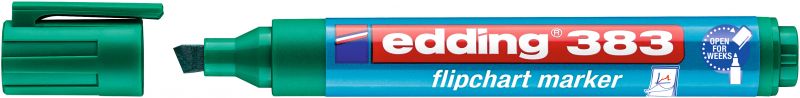 Flipchartmarker edding 383, nachfüllbar, 1 - 5 mm, grün