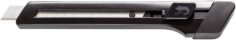 Cutter edding M 9, Kleines Taschenmodell mit Clip, schwarz