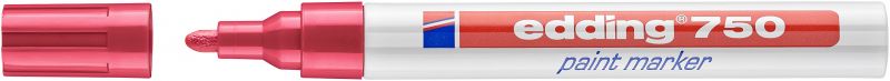 Lackmarker 750, 2-4 mm, rot