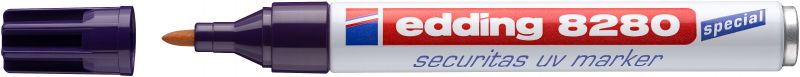 Spezialmarker edding 8280 securitas UV marker, 1,5 - 3 mm, farblos