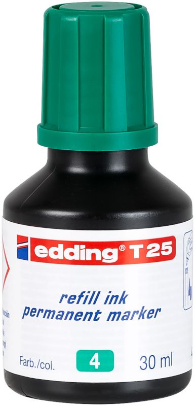Nachfülltinte edding T 25, f.edding Permanentm., 30 ml, grün
