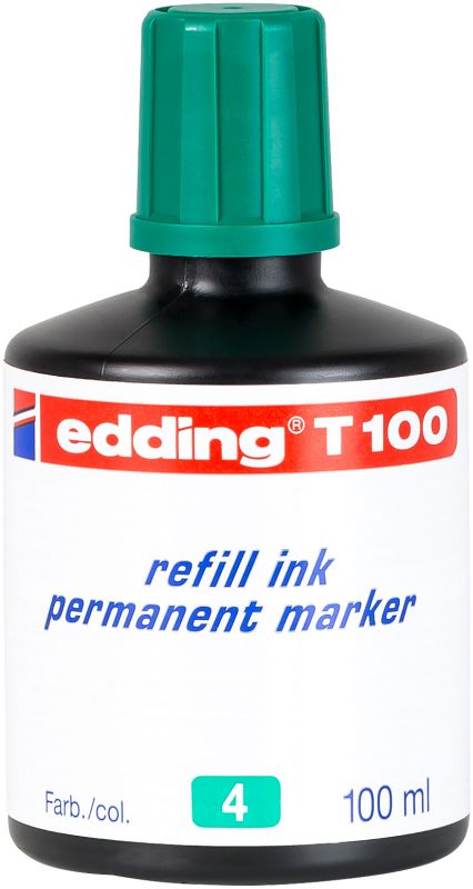 Nachfülltinte edding T 100, f.edding Perm.m., 100 ml, grün