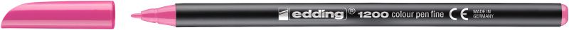 Fasermaler edding 1200 colourpen, 1 mm, rosa