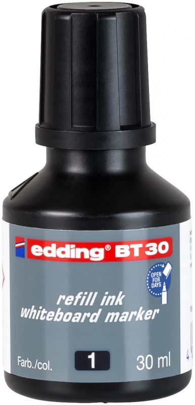 Nachfülltinte edding BT 30, f.edding Boardm., 30 ml, schwarz