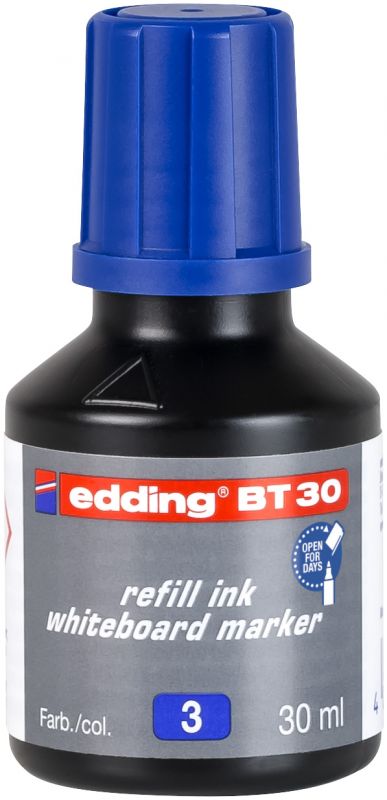 Nachfülltinte edding BT 30, f.edding Boardm., 30 ml, blau