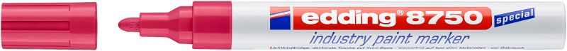 Lackmarker edding 8750 industry paint marker, 2-4 mm, rot